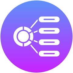 Radial List Icon