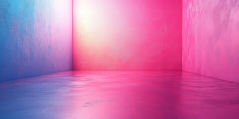 Solid vibrant pink background for creative and fun design