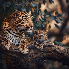 Cheetah in the Wild, Graceful and Powerful Predator Roaming the Savanna with Speed, Elegance, and Fierce Beauty