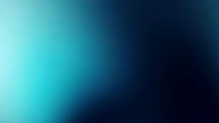 Abstract Blue Gradient Background: Shades of Cyan and Deep Blue