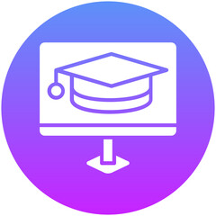Online Education Icon