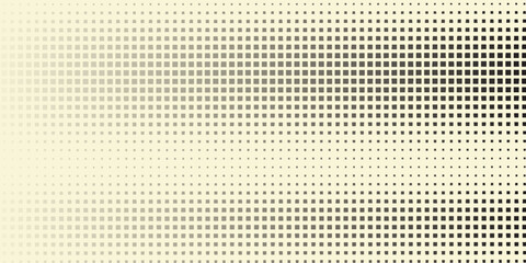 Hexagon Vector Abstract Geometric Technology Background. Halftone Hex Retro Simple Pattern. Minimal 80s Style Dynamic Tech Wallpaper. vector