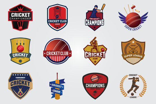 Cricket Team Logos bundle