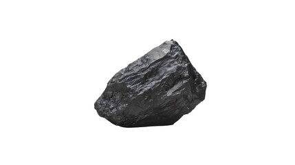 Obraz premium Classic coal, a natural resource of the Earth, industrial coal used in heating and other industries, strategic resource, piece of coal.