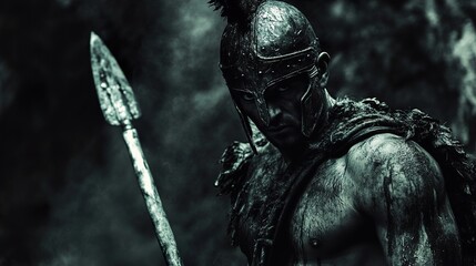 Ancient Warrior in Battle