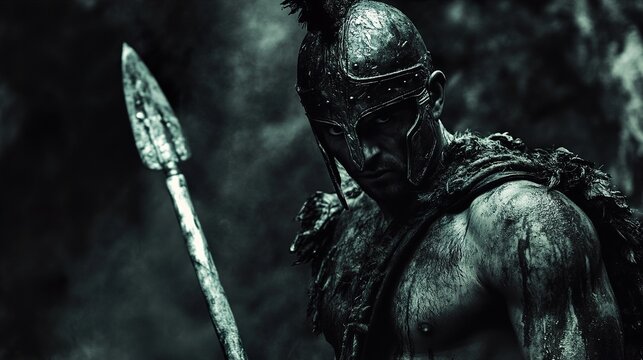 Ancient Warrior in Battle