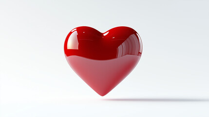 A well-lit portrait of 3d rendered valentine's day symbol: expressive heart duo in png - a glimpse into love on freepik's photography collection.