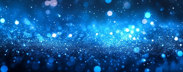 Blue gradient background grainy glowing blue light on dark backdrop noise texture effect banner header design