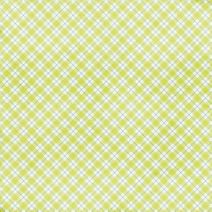 Green plaid gingham, scottish tartan texture, grid graph paper with rhombus squares pattern, picnic napkin and curtain tablecloth, vector seamless geometric checkered fabric
