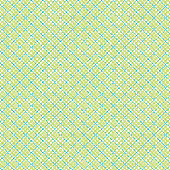 Green plaid gingham, scottish tartan texture, grid graph paper with rhombus squares pattern, picnic napkin and curtain tablecloth, vector seamless geometric checkered fabric