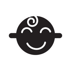 cute baby icon