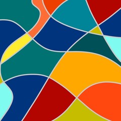 abstract mirror colorful background