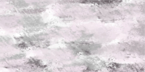 Abstract white and gray isolated cloud cumulus clouds.Hand painter colors watercolor stain texture abstract color pink texture background on white surface.Gray aquarelle painted realistic design.
