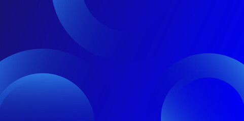 abstract blue circle background.Blue vector minimalist simple abstract geometric banner design  for poster template on web backdrop brochure flyer landing page and webinar. vector illustration.