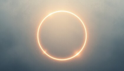 Solar eclipse phenomenon observed in the clouds natural event outdoor environment scenic view celestial concept for enthusiasts