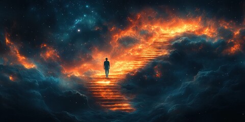 Quantum Energy Chaos in the Night Sky Observing the Universe and Silhouette of Destiny