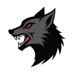 Obraz premium wolf head vector