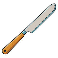 Knives illustration flat vector design