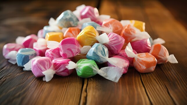 glossy salt water taffy
