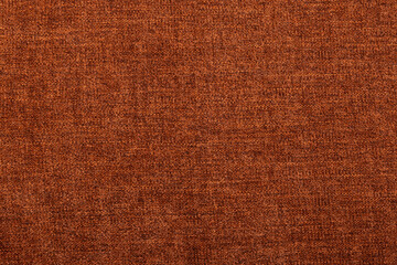 Rust Colored Fabric Texture in Close View
