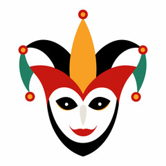 Festive Carnival Face Mask Vector Colorful Masquerade Designs for Events and Graphics