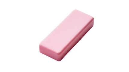 Professional Eraser Isolated on White Background for Design Projects