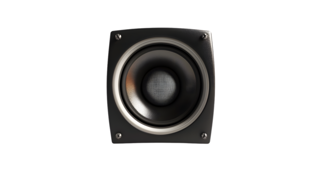 Professional Isolated Speaker on White Background for Presentations and Events