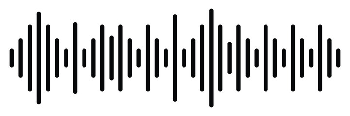 sound wave background.