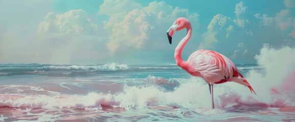 Pink_flamingo_coast_landscape
