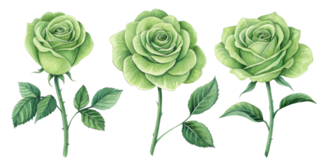 Green roses symbolize uniqueness and creativity, showcasing beauty of nature artistry