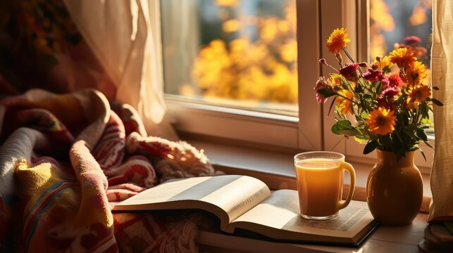 photograph booklet on table