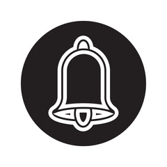 bell icon illustration. 10 EPS

