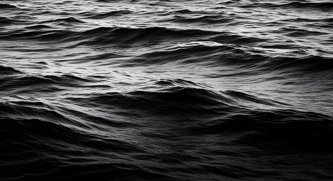 Abstract Distorted Pixelated Sea Waves