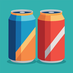 Soda Can Two Colours Set