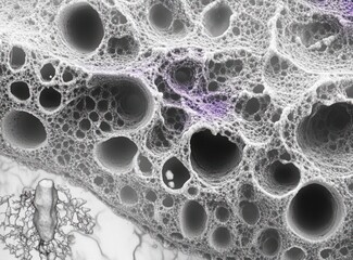 Microscopic Structure of Cardiac Myocyte with Lipofuscin Accumulation