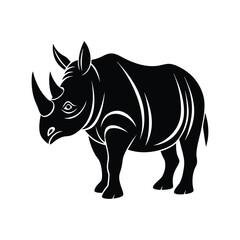 rhino vector illustration