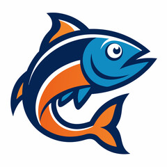 Fish Mascot Logo Creative and Bold Aquatic Branding Designs for Sports and Business