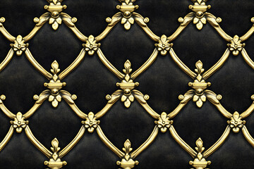 Gold & Black Luxury Design Pattern