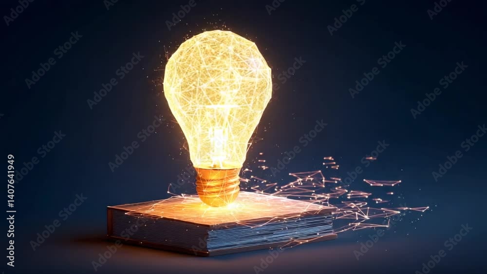 Poster creating ideas with knowledge from books and the internet generative ai