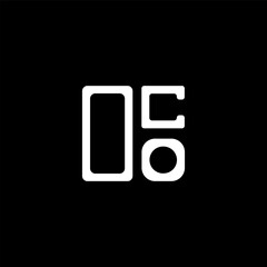 OCO letter logo creative design with vector graphic, OCO simple and modern logo. OCO luxurious alphabet design