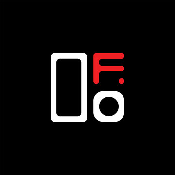 OFO letter logo creative design with vector graphic, OFO simple and modern logo. OFO luxurious alphabet design