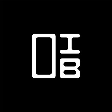 OIB letter logo creative design with vector graphic, OIB simple and modern logo. OIB luxurious alphabet design