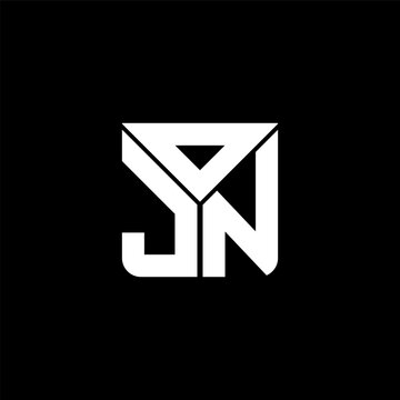 OJN letter logo creative design with vector graphic, OJN simple and modern logo. OJN luxurious alphabet design