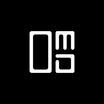 OMD letter logo creative design with vector graphic, OMD simple and modern logo. OMD luxurious alphabet design