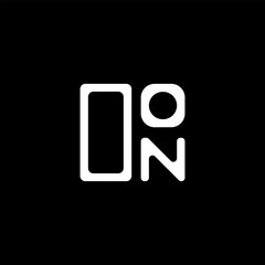 OON letter logo creative design with vector graphic, OON simple and modern logo. OON luxurious alphabet design