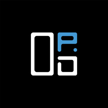 OPD letter logo creative design with vector graphic, OPD simple and modern logo. OPD luxurious alphabet design