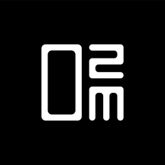 OZM letter logo creative design with vector graphic, OZM simple and modern logo. OZM luxurious alphabet design