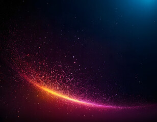 Modern Technology Particle Abstract Background Wallpaper.  abstract background with stars and copy space.