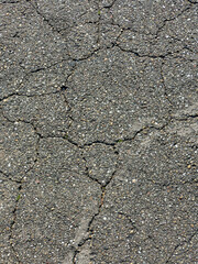 Risse in der Strasse