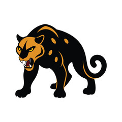 leopard vector illustration